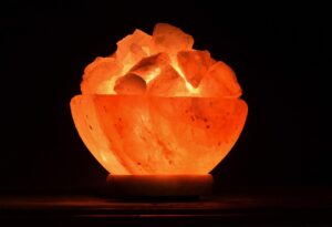 Fire bowl Himalayan salt lamp