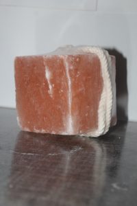 Pressed animal salt block