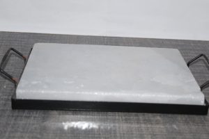 Himalayan salt tile edge finish